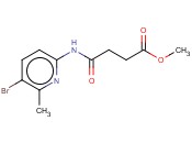 METHYL 4-[(5-BROMO-6-METHYLPYRIDIN-2-YL)AMINO]-4-OXOBUTANOATE