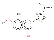 2-(4-ISOPROPYLTHIAZOL-2-YL)-7-METHOXY-8-METHYLQUINOLIN-4-OL