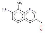 3-<span class='lighter'>QUINOLINECARBOXALDEHYDE</span>, 7-AMINO-8-METHYL-