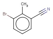 3-溴-2-甲基<span class='lighter'>苯</span><span class='lighter'>甲</span><span class='lighter'>腈</span>