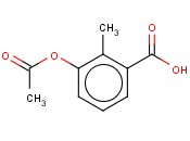 3-乙酰<span class='lighter'>氧基</span>邻甲<span class='lighter'>苯甲酸</span>