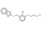 2-{[4-(3-羟基丙氧基)-3-<span class='lighter'>甲基</span>吡啶-2-基]甲硫基}-1H-<span class='lighter'>苯并咪唑</span>