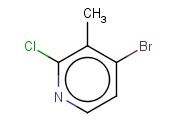 4-Bromo-2-<span class='lighter'>chloro-3-methylpyridine</span>