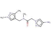 2-(4-AMINO-1H-PYRAZOL-1-YL)-N-[(1,3-DIMETHYL-1H-PYRAZOL-4-YL)METHYL]-N-METHYLACETAMIDE