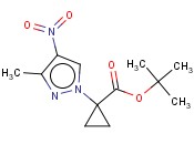 1-(3-METHYL-4-NITRO-PYRAZOL-1-YL)-CYCLOPROPANECARBOXYLIC ACID TERT-BUTYL ESTER