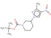 3-(3-METHYL-4-NITRO-PYRAZOL-1-YL)-PIPERIDINE-1-CARBOXYLIC ACID TERT-BUTYL ESTER