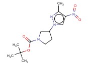 3-(3-METHYL-4-NITRO-PYRAZOL-1-YL)-PYRROLIDINE-1-CARBOXYLIC ACID TERT-BUTYL ESTER