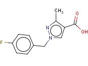 1-(4-FLUOROBENZYL)-3-METHYL-1H-PYRAZOLE-4-CARBOXYLIC ACID