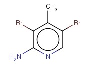 2-<span class='lighter'>AMINO</span>-3,5-DIBROMO-4-METHYLPYRIDINE