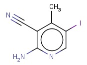2-氨基-3-<span class='lighter'>氰</span><span class='lighter'>基</span>-4-甲基-5-碘吡啶