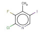 2-CHLORO-3-FLUORO-5-IODO-4-<span class='lighter'>PICOLINE</span>