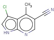 5-CYANO-3-CHLORO-4-METHYL-7-AZAINDOLE