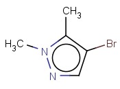 4-Bromo-<span class='lighter'>1,5-dimethyl-1H-pyrazole</span>