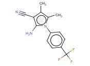 1H-PYRROLE-3-CARBONITRILE, 2-AMINO-4,5-DIMETHYL-1-[4-(TRIFLUOROMETHYL)PHENYL]-