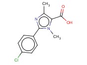 2-(4-CHLOROPHENYL)-1,4-DIMETHYL-1H-IMIDAZOLE-5-CARBOXYLIC ACID