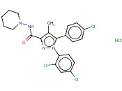 5-(4-氯苯基)-1-(2,4-二氯苯基)-4-甲基-N-(1-哌啶<span class='lighter'>基</span>)-1H-<span class='lighter'>吡唑</span>-3-甲酰胺<span class='lighter'>盐酸盐</span>