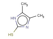 2-<span class='lighter'>巯基</span>-4,5-<span class='lighter'>二</span>甲基咪唑