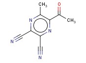 2-ACETYL-3-METHYL-5,6-DICYANOPYRAZINE