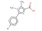 2-(4-BROMO-PHENYL)-1,5-DIMETHYL-1H-IMIDAZOLE-4-CARBOXYLIC ACID