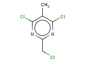 4,6-DICHLORO-2-(CHLOROMETHYL)-5-METHYLPYRIMIDINE