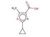 2-CYCLOPROPYL-5-METHYL-1,3-OXAZOLE-4-CARBOXYLIC ACID