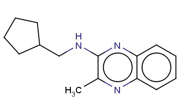 N-(CYCLOPENTYLMETHYL)-3-METHYLQUINOXALIN-2-AMINE