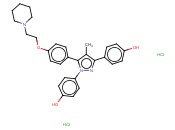 1,3-BIS(4-HYDROXYPHENYL)-4-METHYL-5-[4-(2-PIPERIDINYLETHOXY)PHENOL]-1H-PYRAZOLE DIHYDROCHLORIDE