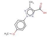 2-(4-METHOXY-PHENYL)-5-METHYL-2H-[1,2,3]TRIAZOLE-4-CARBOXYLIC ACID
