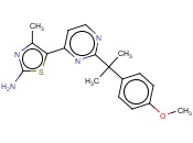 5-(2-(2-(4-METHOXYPHENYL)PROPAN-2-YL)PYRIMIDIN-4-YL)-4-METHYLTHIAZOL-2-AMINE