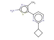 5-(2-CYCLOBUTYLPYRIMIDIN-4-YL)-4-METHYLTHIAZOL-2-AMINE