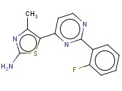 5-(2-(2-FLUOROPHENYL)PYRIMIDIN-4-YL)-4-METHYLTHIAZOL-2-AMINE
