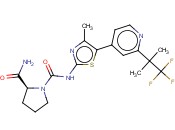 (2S)-N1-[4-<span class='lighter'>甲基</span>-5-[2-(2,2,2-<span class='lighter'>三</span>氟-1,1-二<span class='lighter'>甲基</span>乙基)-4-<span class='lighter'>吡啶基</span>]-2-噻唑<span class='lighter'>基</span>]-1,2-吡咯烷二甲酰胺