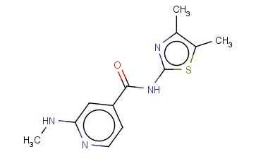 N-(DIMETHYL-1,3-THIAZOL-2-YL)-2-(METHYLAMINO)PYRIDINE-4-CARBOXAMIDE