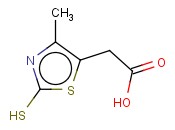 2-MERCAPTO-4-METHYL-1,3-THIAZOL-5-YL-ACETIC ACID