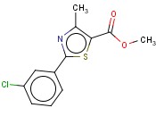 METHYL 2-(3-CHLOROPHENYL)-4-METHYL-1,3-THIAZOLE-5-CARBOXYLATE