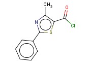 4-<span class='lighter'>甲基</span>-2-苯基-1,3-噻唑-5-<span class='lighter'>甲</span><span class='lighter'>酰</span><span class='lighter'>氯</span>