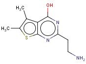 2-(2-AMINOETHYL)-5,6-DIMETHYLTHIENO[2,3-D]PYRIMIDIN-4(3H)-ONE