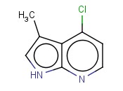 4-CHLORO-3-METHYL-1H-<span class='lighter'>PYRROLO</span>[<span class='lighter'>2,3-B</span>]<span class='lighter'>PYRIDINE</span>
