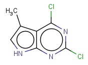 2,4-<span class='lighter'>DICHLORO</span>-5-METHYL-7H-PYRROLO[<span class='lighter'>2,3</span>-D]PYRIMIDINE