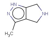 3-METHYL-1,4,5,6-TETRAHYDROPYRROLO[3,4-C]<span class='lighter'>PYRAZOLE</span>