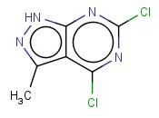 4,6-dichloro-3-methyl-1H-pyrazolo[3,4-d]pyrimidine