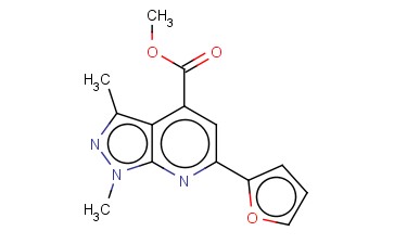 METHYL 6-(2-FURYL)-1,3-DIMETHYL-1H-PYRAZOLO[3,4-B]PYRIDINE-4-CARBOXYLATE