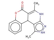 1,5-DIMETHYL-4,11B-DIHYDROCHROMENO[4,3-D]PYRAZOLO[3,4-B]PYRIDIN-6(2H)-ONE