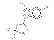 <span class='lighter'>TERT-BUTYL</span> 5-BROMO-3-METHYL-1H-<span class='lighter'>INDAZOLE-1-CARBOXYLATE</span>