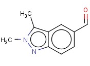 <span class='lighter'>2,3-DIMETHYL-2H-INDAZOLE</span>-5-CARBALDEHYDE