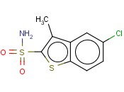 5-氯-3-甲基<span class='lighter'>苯</span><span class='lighter'>并</span>(B)<span class='lighter'>噻吩</span>-2-磺酰胺
