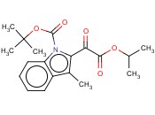 1H-INDOLE-2-ACETIC ACID, 3-METHYL-1-[(1,1-DIMETHYLETHOXY)CARBONYL]-ALPHA-OXO-, ISOPROPYL ESTER