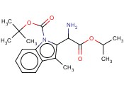 1H-INDOLE-2-ACETIC ACID, 3-METHYL-1-[(1,1-DIMETHYLETHOXY)CARBONYL]-ALPHA-AMINO-, ISOPROPYL ESTER