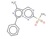 5-<span class='lighter'>甲基</span>-2-(甲<span class='lighter'>砜</span><span class='lighter'>基</span>)-7-苯基咪唑[5,1-F][1,2,4]<span class='lighter'>三</span>嗪