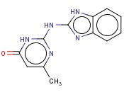 2-(2-BENZIMIDAZOLYLAMINO)-6-METHYLPYRIMIDIN-4(3H)-ONE
